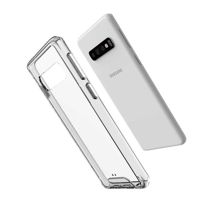 Galaxy S10 Kılıf Zore Gard Silikon Renksiz