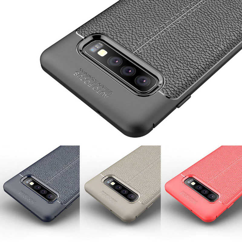 Galaxy S10 Kılıf Zore Niss Silikon Kapak Lacivert