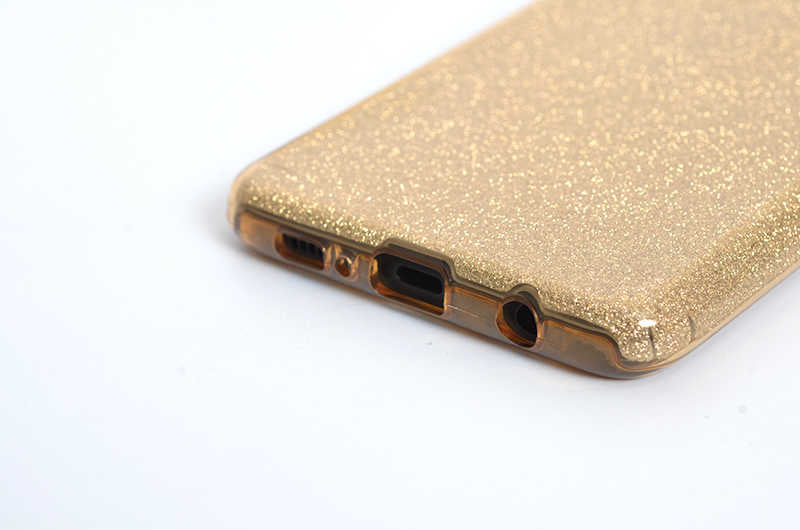 Galaxy S10 Kılıf Zore Shining Silikon Mavi