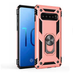 Galaxy S10 Kılıf Zore Vega Kapak Rose Gold
