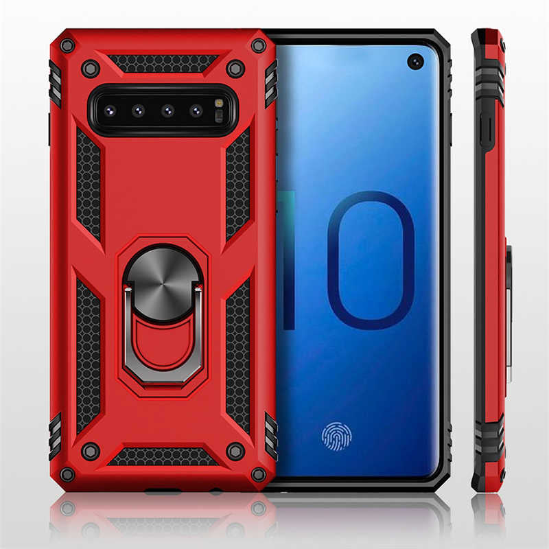 Galaxy S10 Kılıf Zore Vega Kapak Siyah