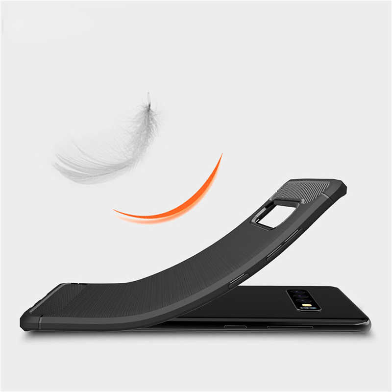 Galaxy S10 Plus Kılıf Zore Room Silikon Kapak Gri