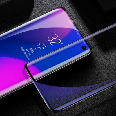 Galaxy S10 Zore Süper Pet Ekran Koruyucu Jelatin Siyah