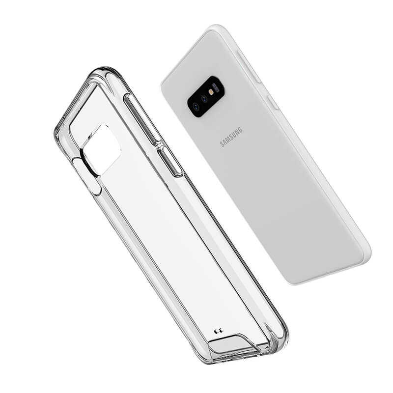 Galaxy S10E Kılıf Zore Gard Silikon Renksiz