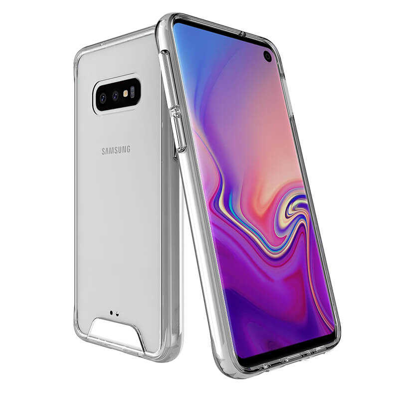 Galaxy S10E Kılıf Zore Gard Silikon Renksiz