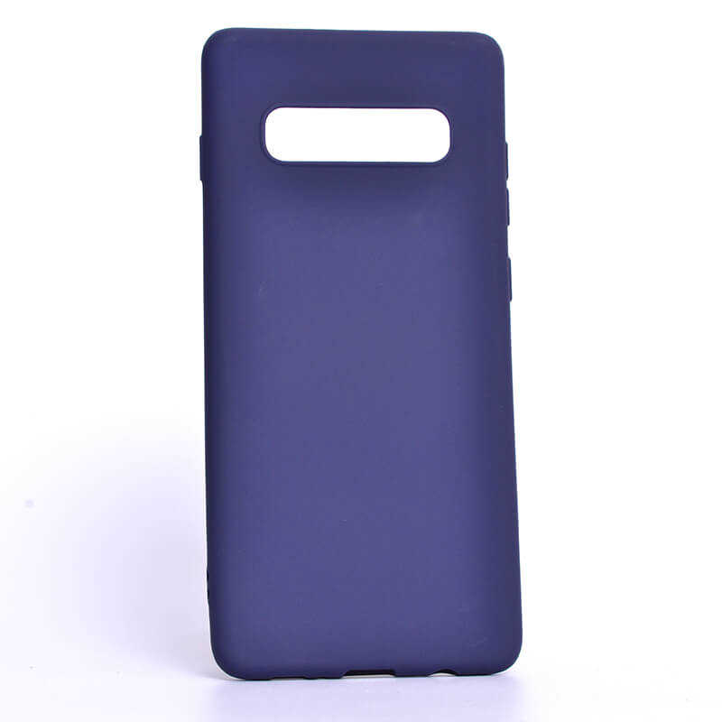 Galaxy S10E Kılıf Zore Premier Silikon Kapak Lacivert