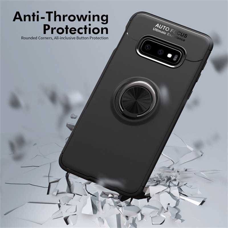 Galaxy S10E Kılıf Zore Ravel Silikon Kapak Mavi