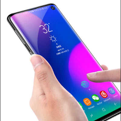 Galaxy S10E Zore Süper Pet Ekran Koruyucu Jelatin Siyah