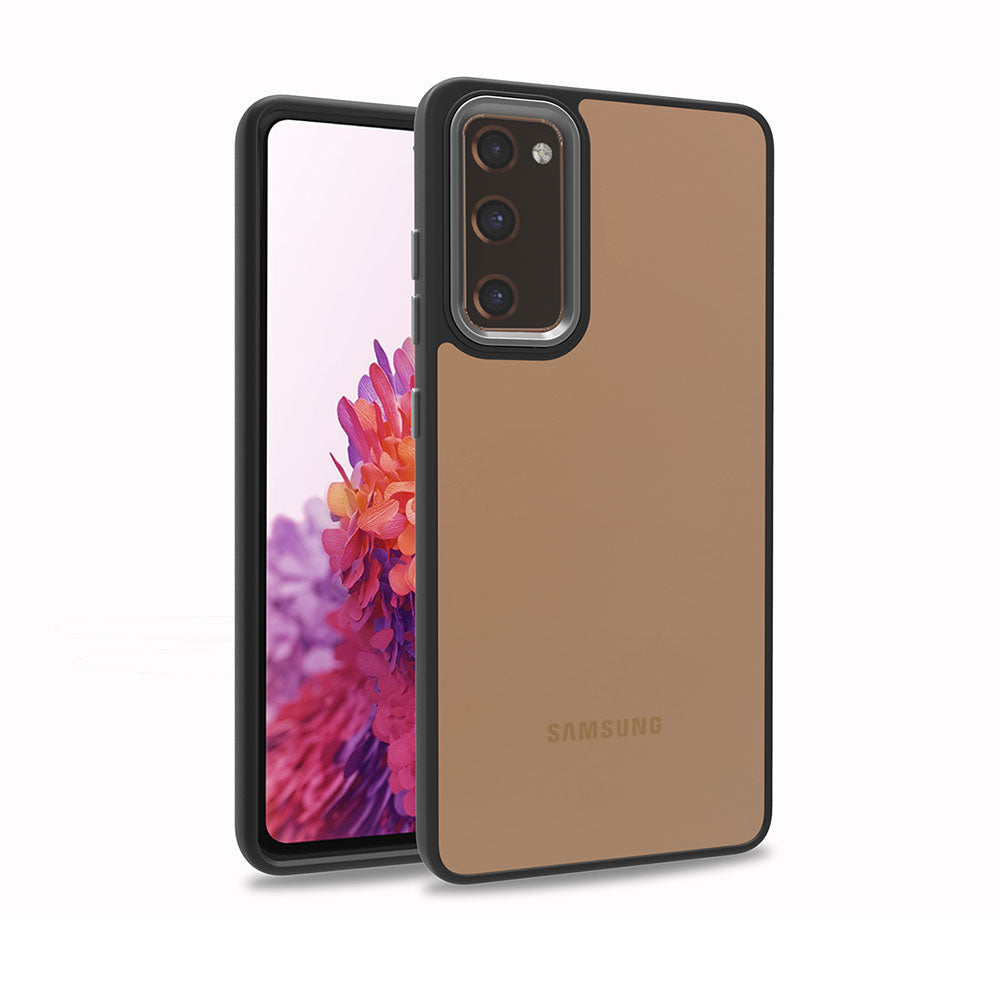 Galaxy S20 FE Kılıf Zore Flora Kapak Siyah