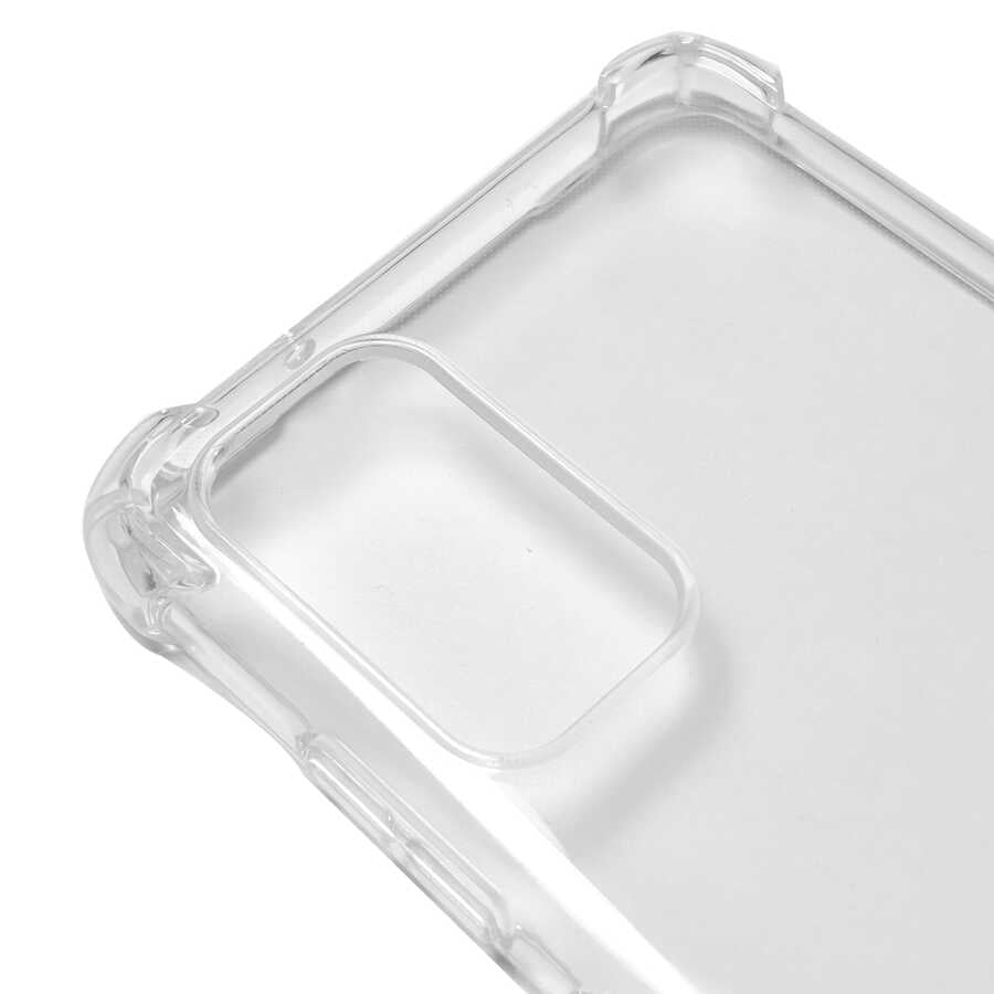 Galaxy S20 Plus Kılıf Zore Kamera Korumalı Nitro Anti Shock Silikon Renksiz