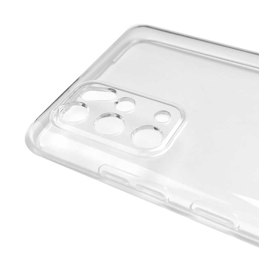 Galaxy S20 Plus Kılıf Zore Kamera Korumalı Süper Silikon Kapak Renksiz