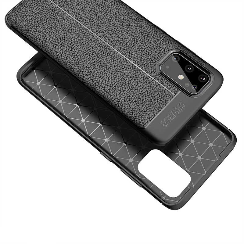 Galaxy S20 Plus Kılıf Zore Niss Silikon Kapak Siyah