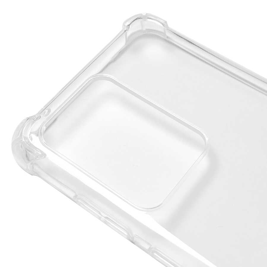 Galaxy S20 Ultra Kılıf Zore Kamera Korumalı Nitro Anti Shock Silikon Renksiz