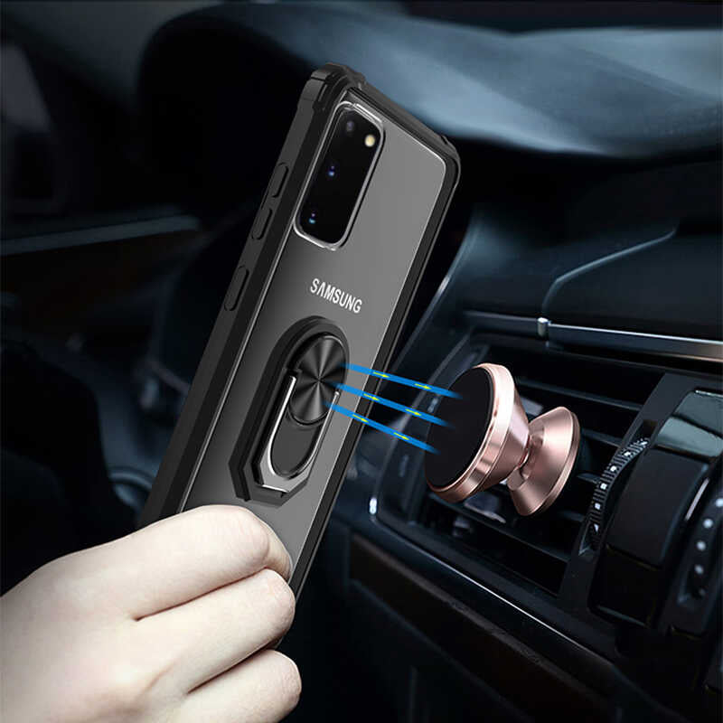 Galaxy S20 Kılıf Zore Mola Kapak Lacivert