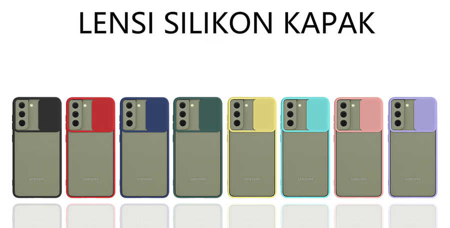 Galaxy S21 FE Kılıf Zore Lensi Kapak Pembe Açık