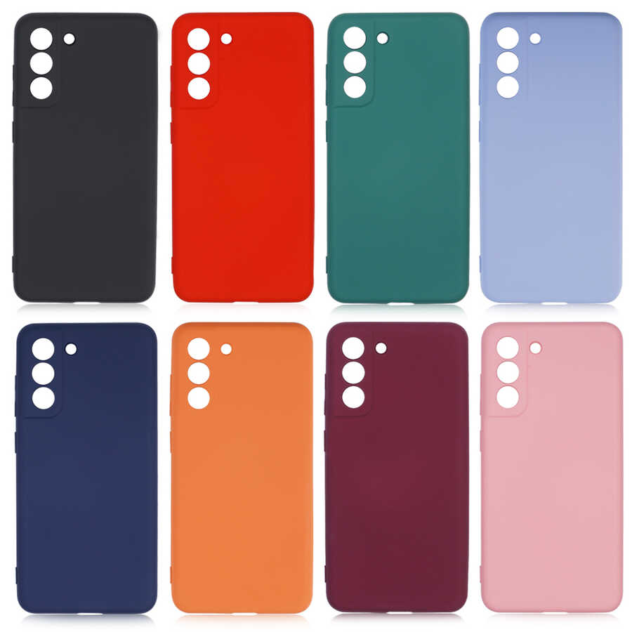 Galaxy S21 FE Kılıf Zore Mara Lansman Kapak Pembe Koyu