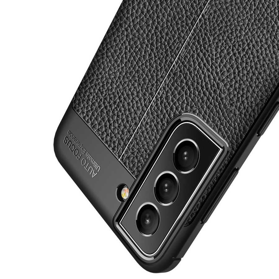 Galaxy S21 FE Kılıf Zore Niss Silikon Kapak Siyah