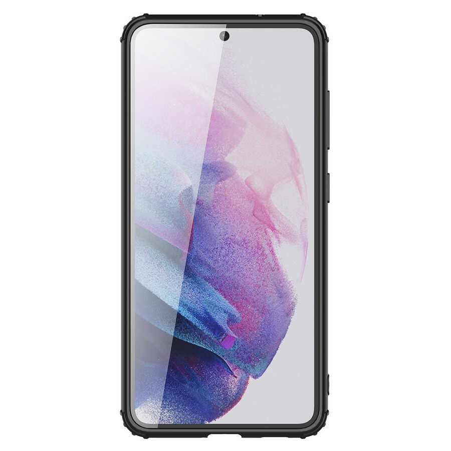 Galaxy S21 FE Kılıf Zore Volks Kapak Koyu Yeşil