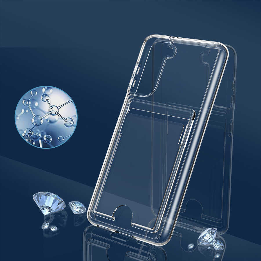 Galaxy S21 Kılıf Zore Ensa Kapak Renksiz