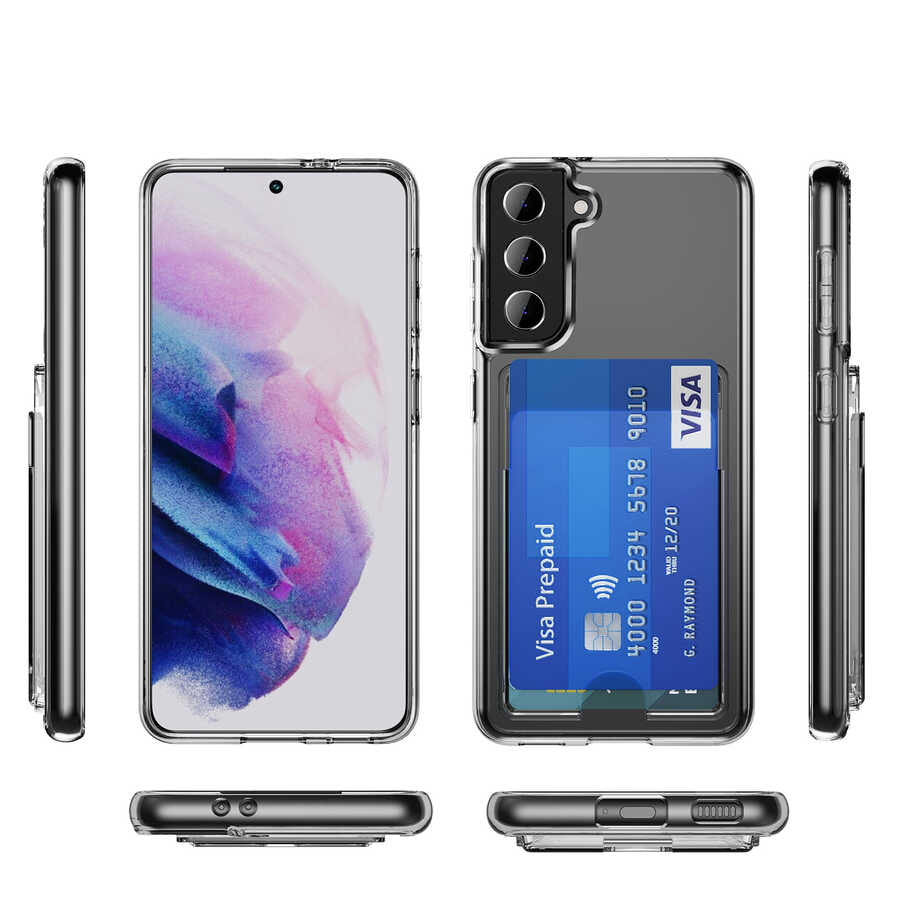 Galaxy S21 Plus Kılıf Zore Ensa Kapak Renksiz