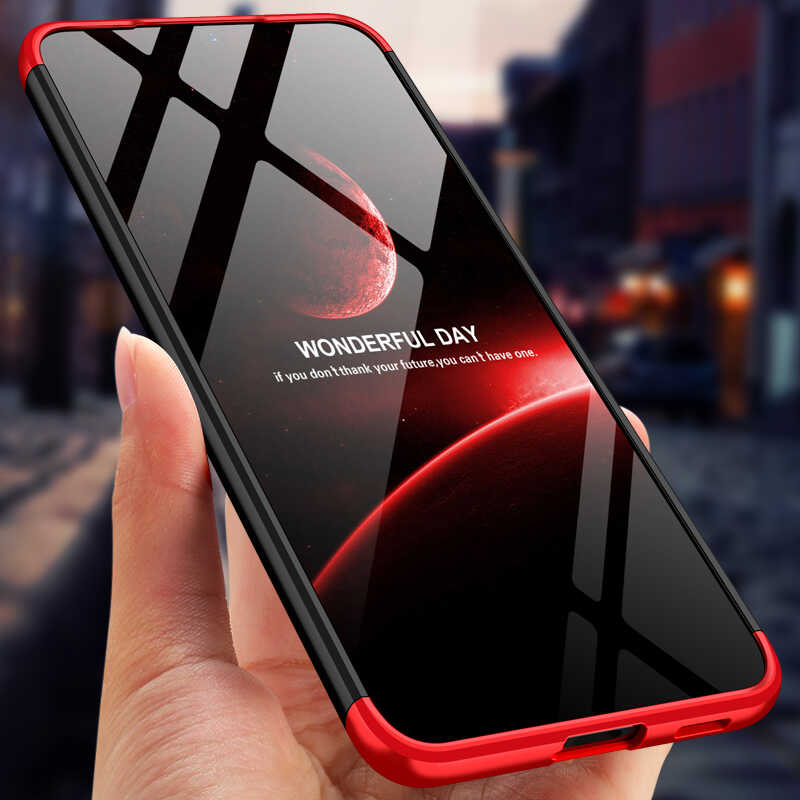 Galaxy S22 Kılıf Zore Ays Kapak Siyah-Mavi