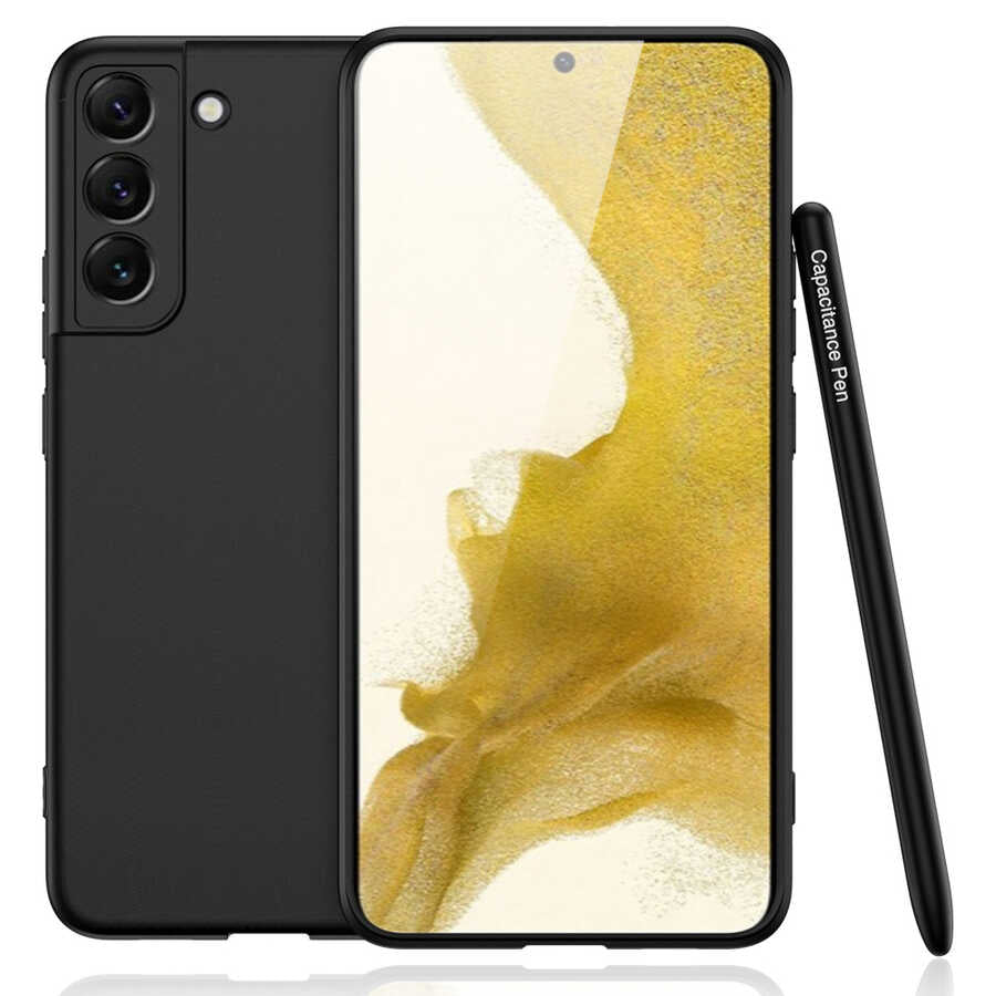 Galaxy S22 Kılıf Zore Kalemli Ays Kapak Koyu Yeşil