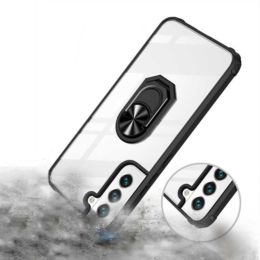 Galaxy S22 Kılıf Zore Mola Kapak Siyah