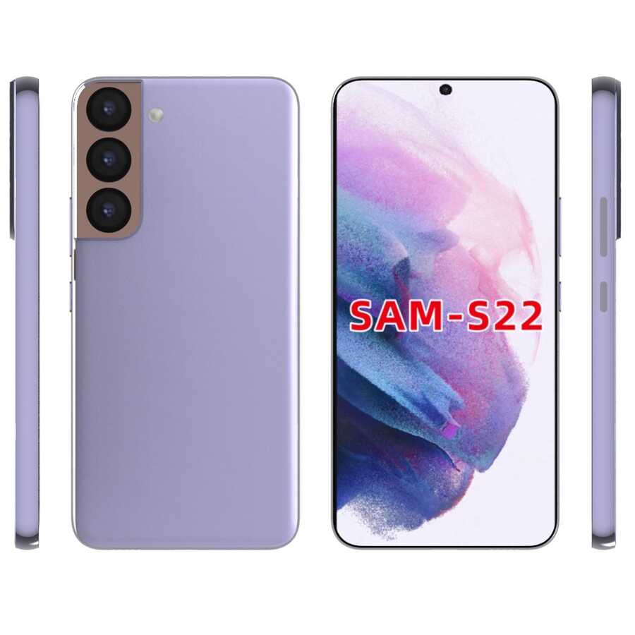 Galaxy S22 Kılıf Zore Süper Silikon Kapak Renksiz