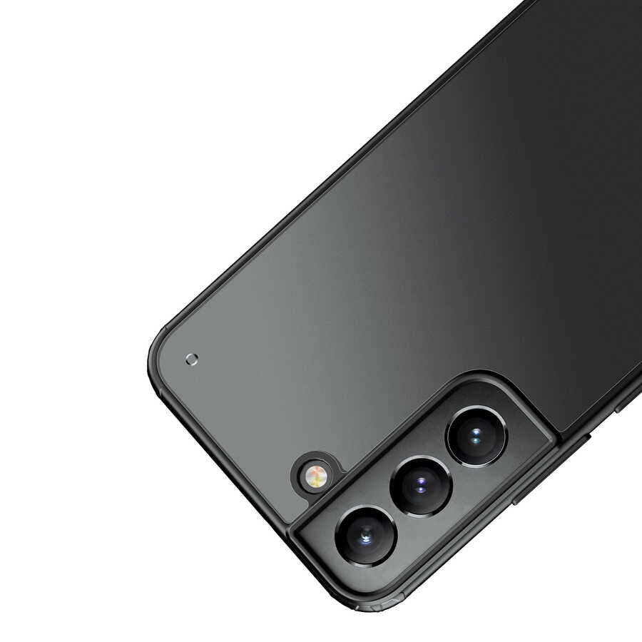 Galaxy S22 Kılıf Zore Volks Kapak Siyah