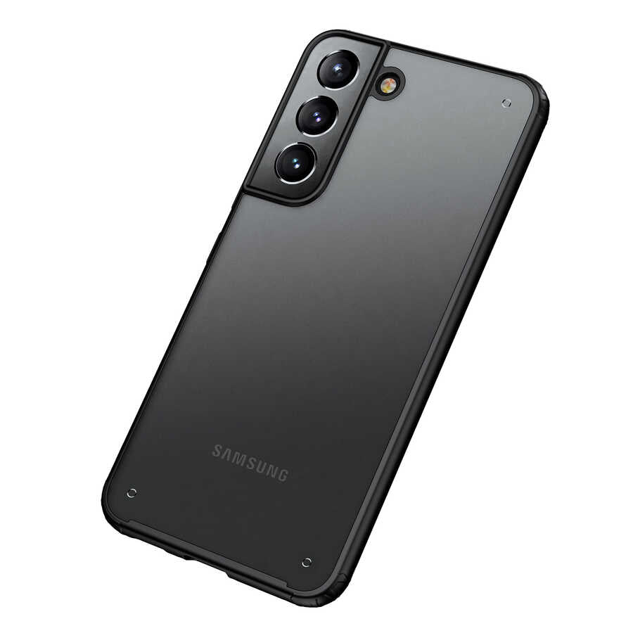 Galaxy S22 Kılıf Zore Volks Kapak Lacivert