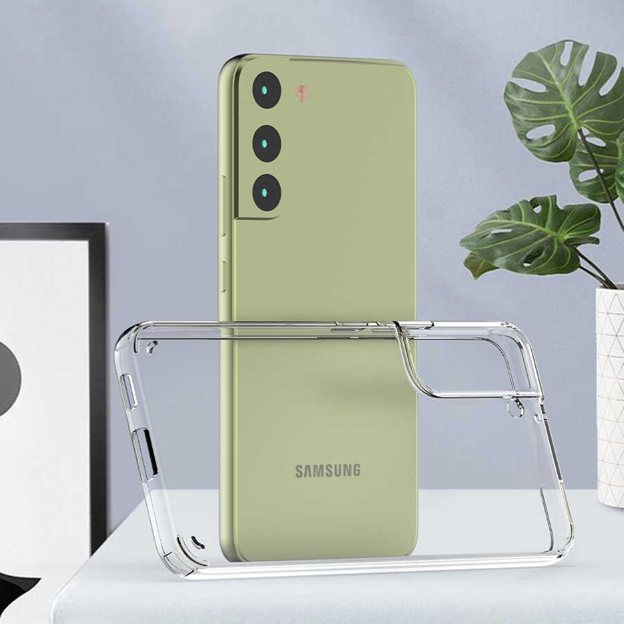 Galaxy S22 Plus Kılıf Zore Coss Kapak Renksiz