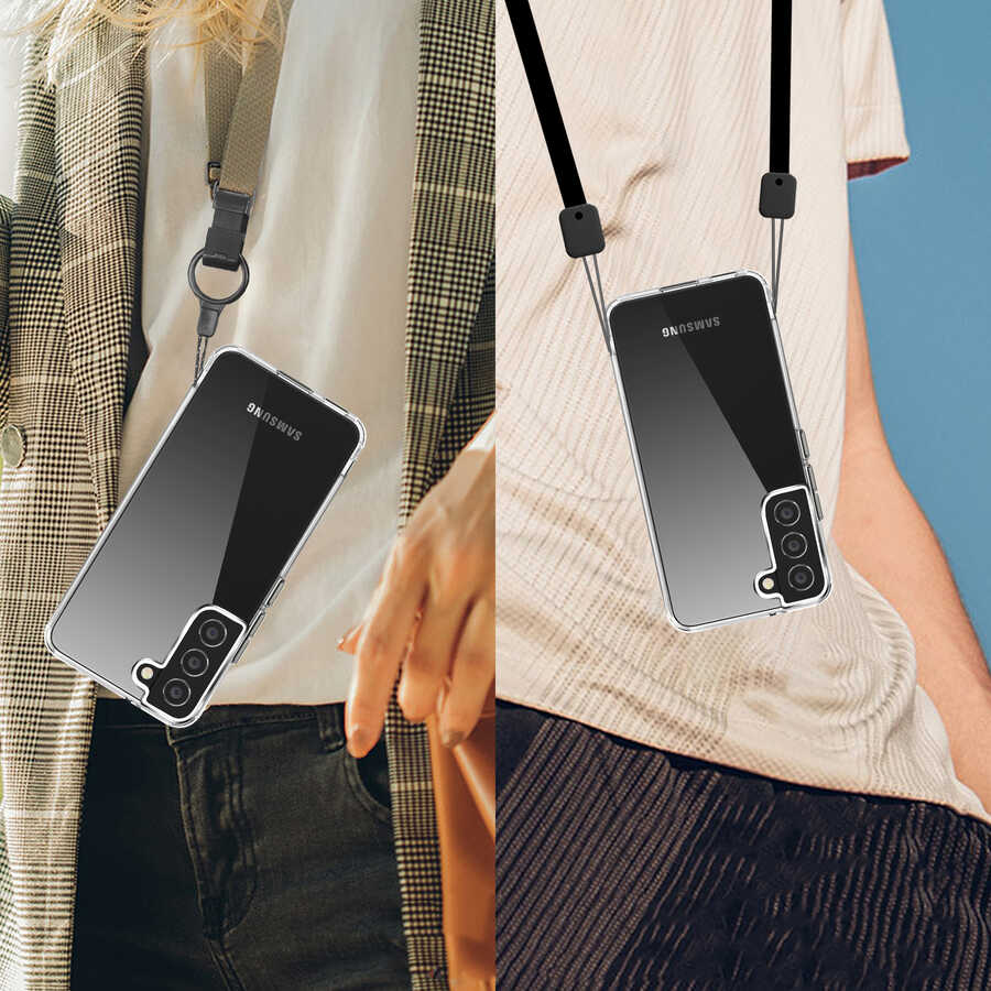 Galaxy S22 Plus Kılıf Zore Forst Kapak Renksiz