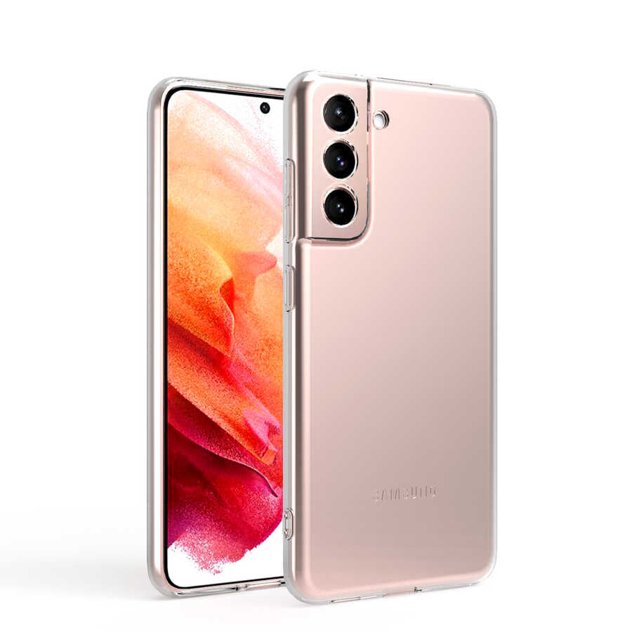 Galaxy S22 Plus Kılıf Zore Kamera Korumalı Süper Silikon Kapak Renksiz