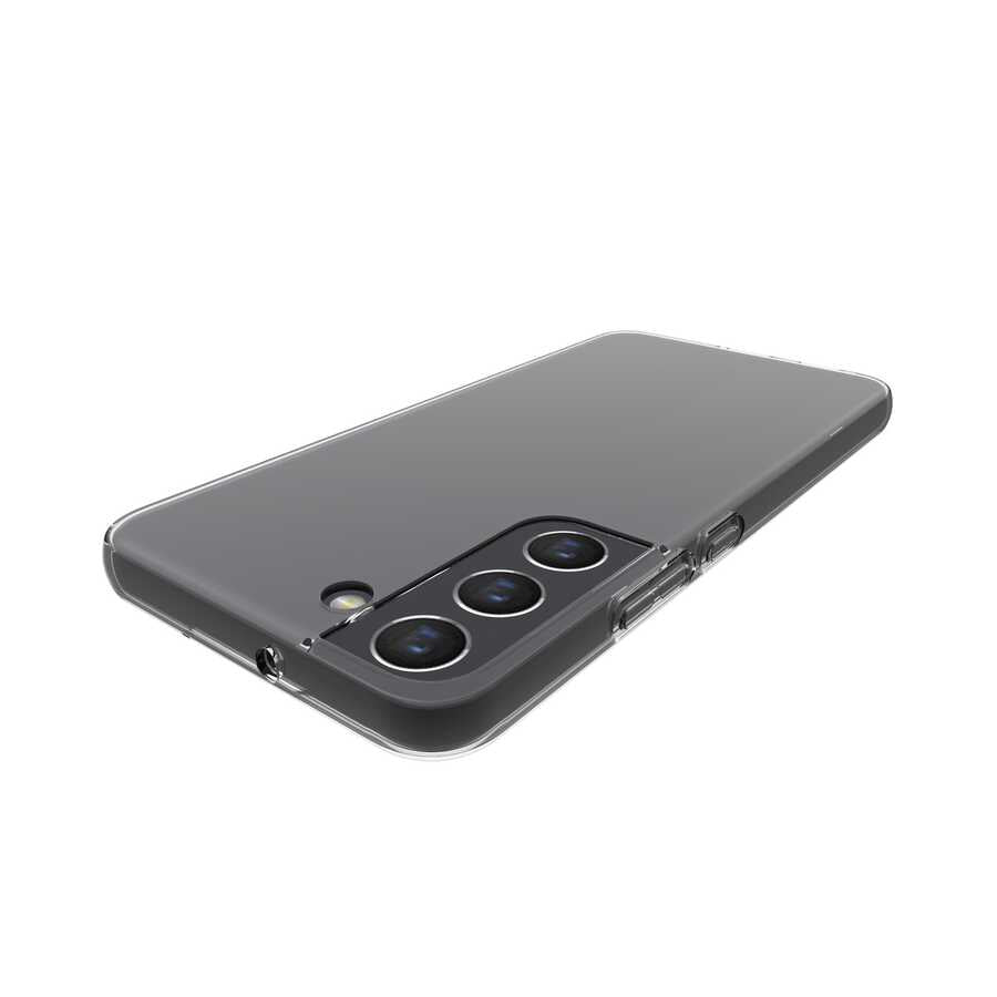 Galaxy S22 Plus Kılıf Zore Süper Silikon Kapak Renksiz