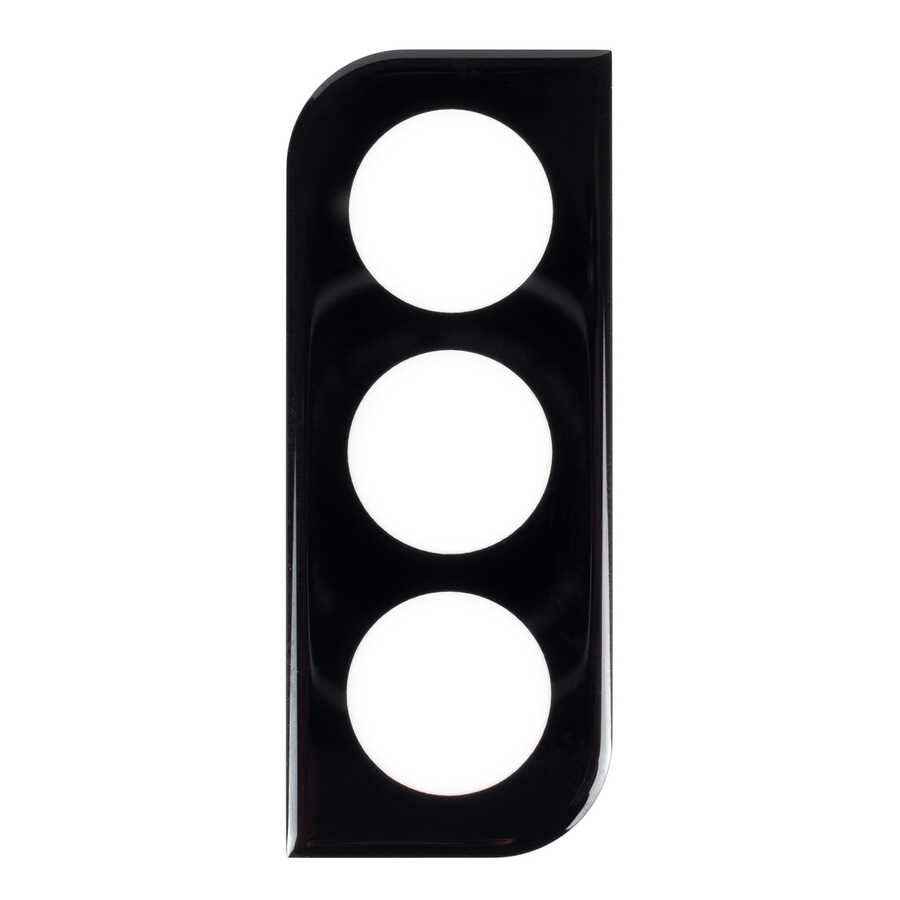 Galaxy S22 Plus Zore 3D Kamera Camı Siyah