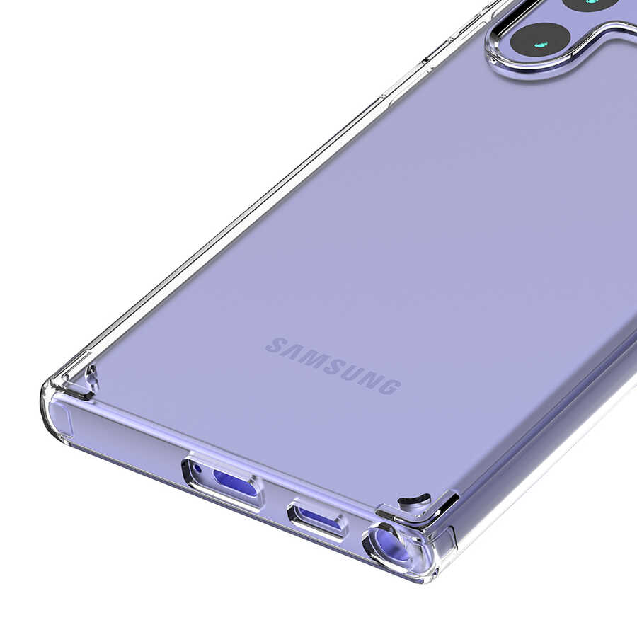 Galaxy S22 Ultra Kılıf Zore Coss Kapak Renksiz