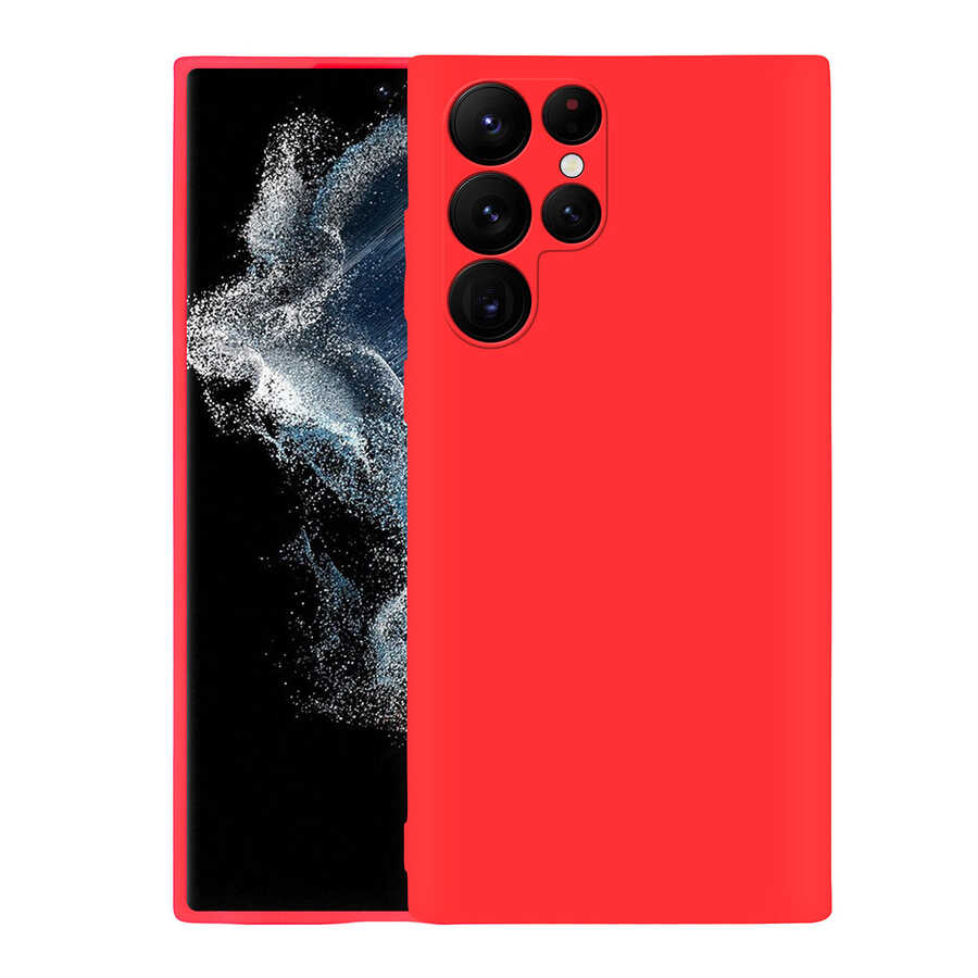 Galaxy S22 Ultra Kılıf Zore Mara Lansman Kapak Koyu Mor