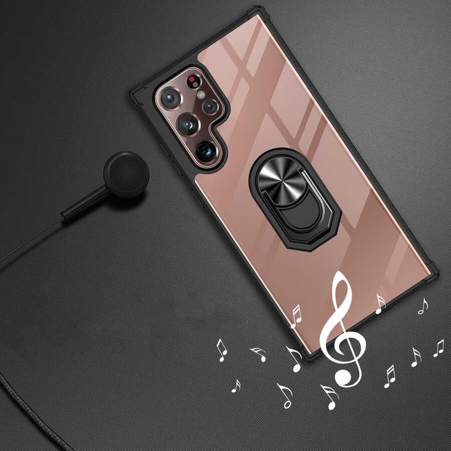 Galaxy S22 Ultra Kılıf Zore Mola Kapak Lacivert