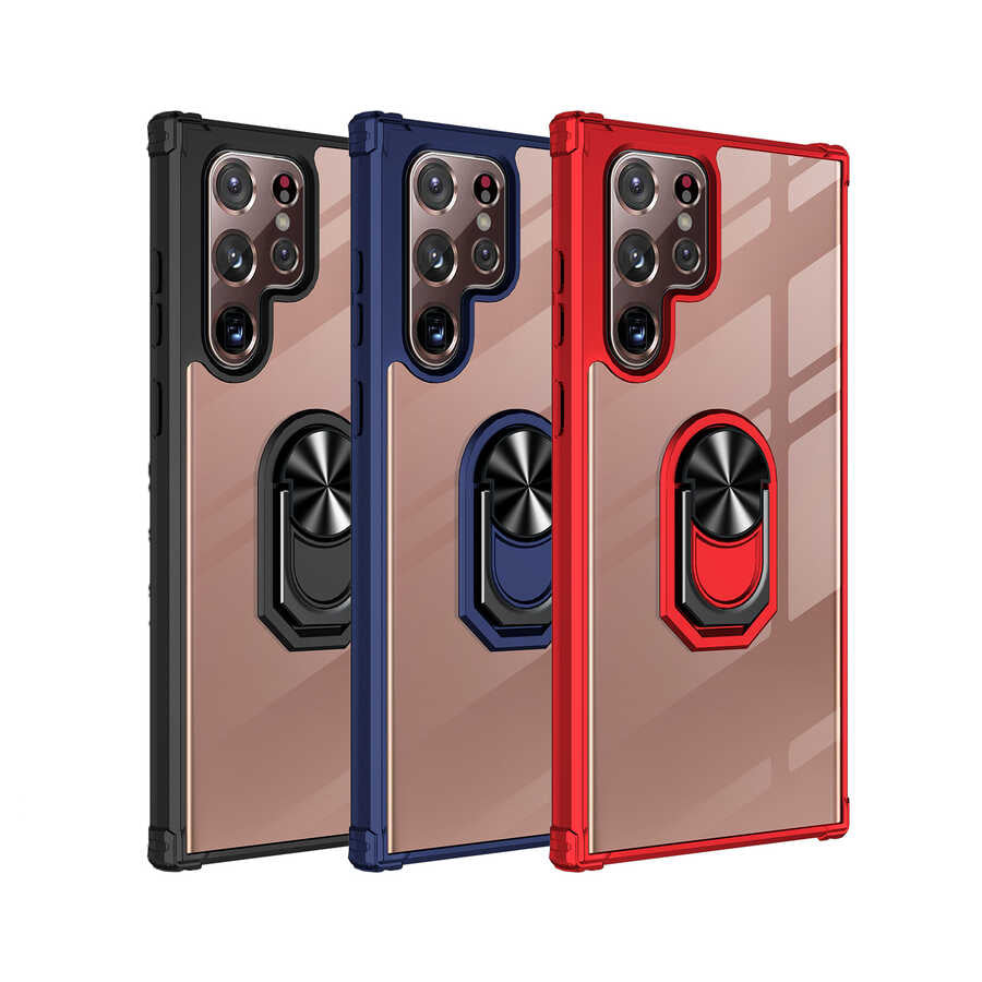 Galaxy S22 Ultra Kılıf Zore Mola Kapak Lacivert