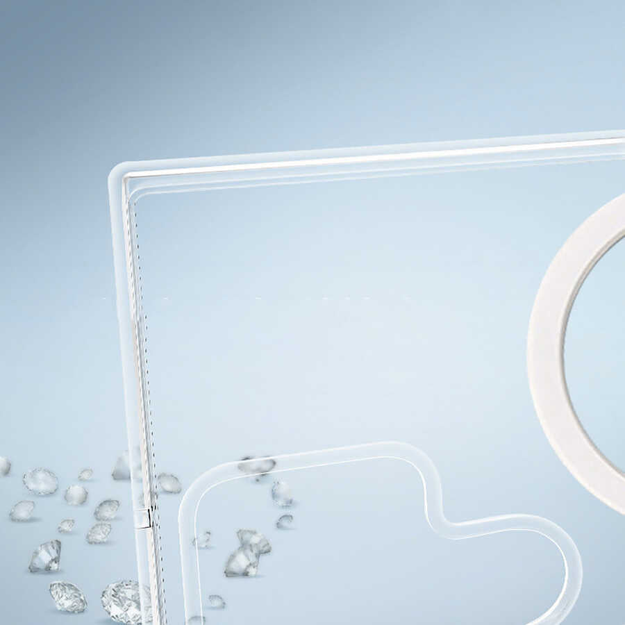 Galaxy S22 Ultra Kılıf Zore Tacsafe Wireless Kapak Renksiz