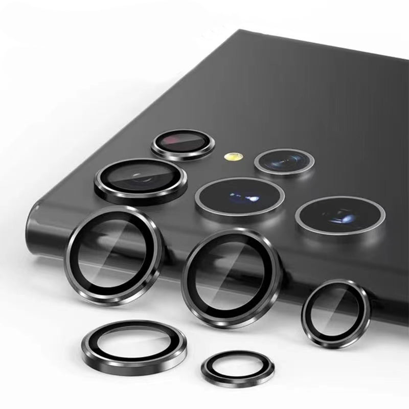Galaxy S23 FE Zore Kamera Lens Koruyucu Cam Filmi Mavi Açık