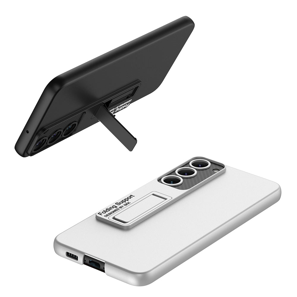 Galaxy S23 Kılıf Zore Standlı Ays Kapak Koyu Yeşil