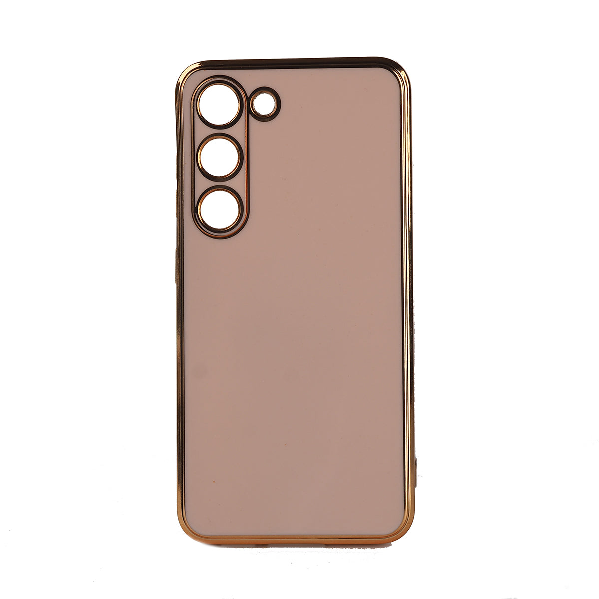 Galaxy S23 Plus Kılıf Zore Bark Kapak Rose Gold