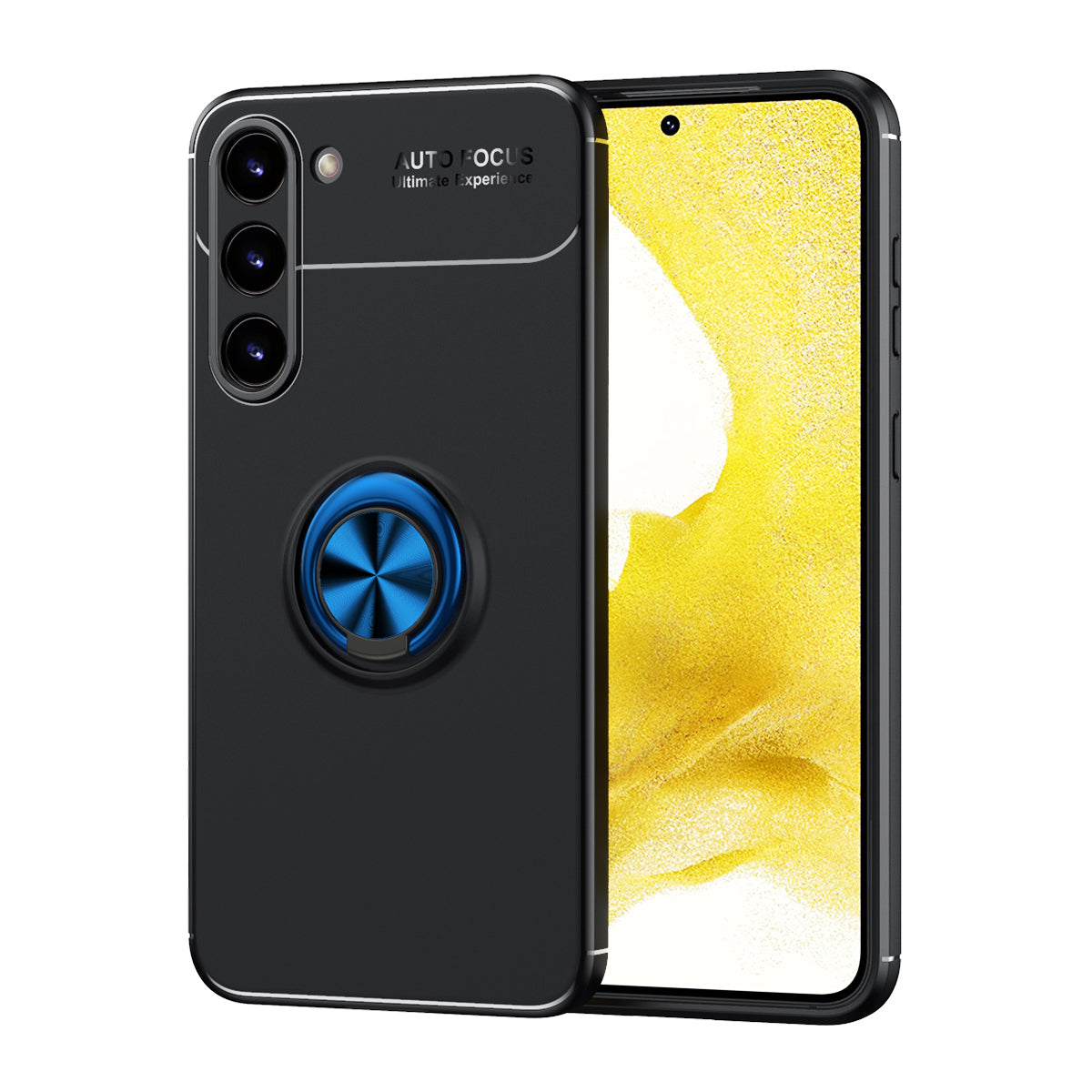 Galaxy S23 Plus Kılıf Zore Ravel Silikon Kapak Mavi