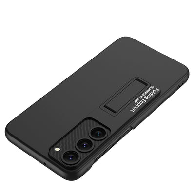 Galaxy S23 Plus Kılıf Zore Standlı Ays Kapak Gümüş