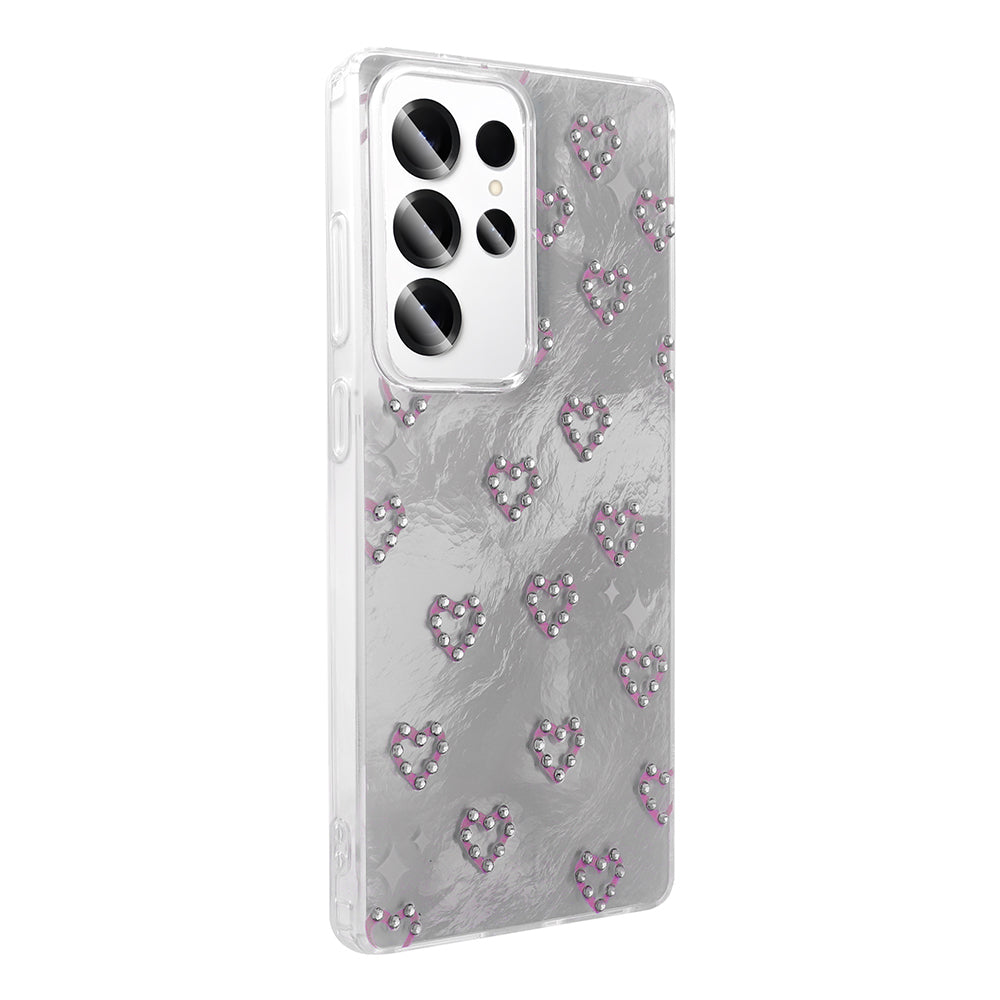 Galaxy S23 Ultra Kılıf Kamera Korumalı Figürlü Zore Ponti Silikon Kapak Açık Mavi