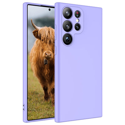 Galaxy S23 Ultra Kılıf Zore Mara Lansman Kapak Koyu Mor