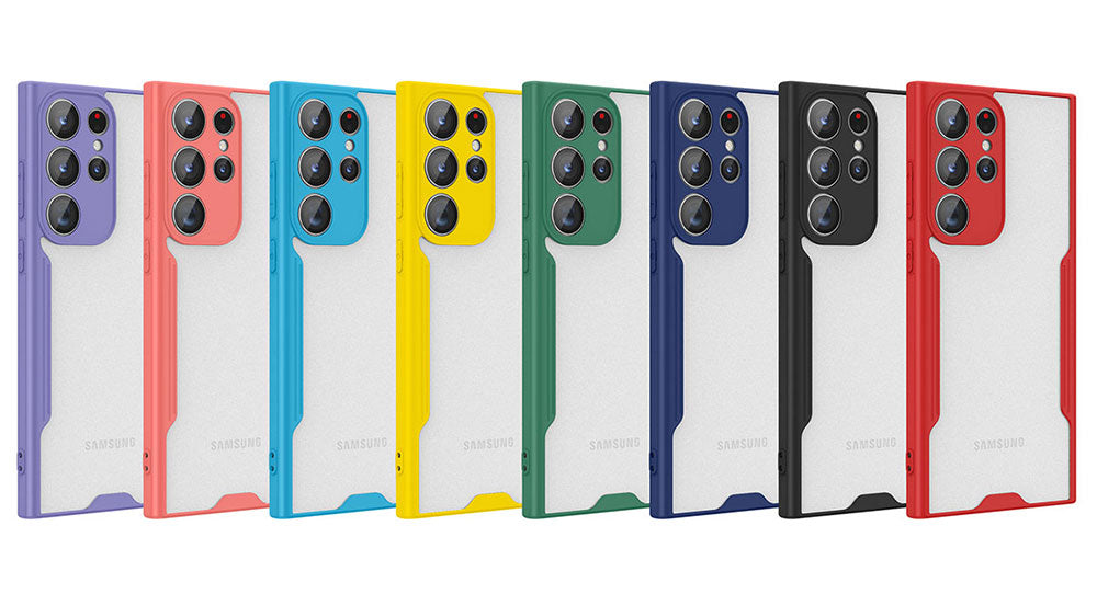 Galaxy S23 Ultra Kılıf Zore Parfe Kapak Lacivert