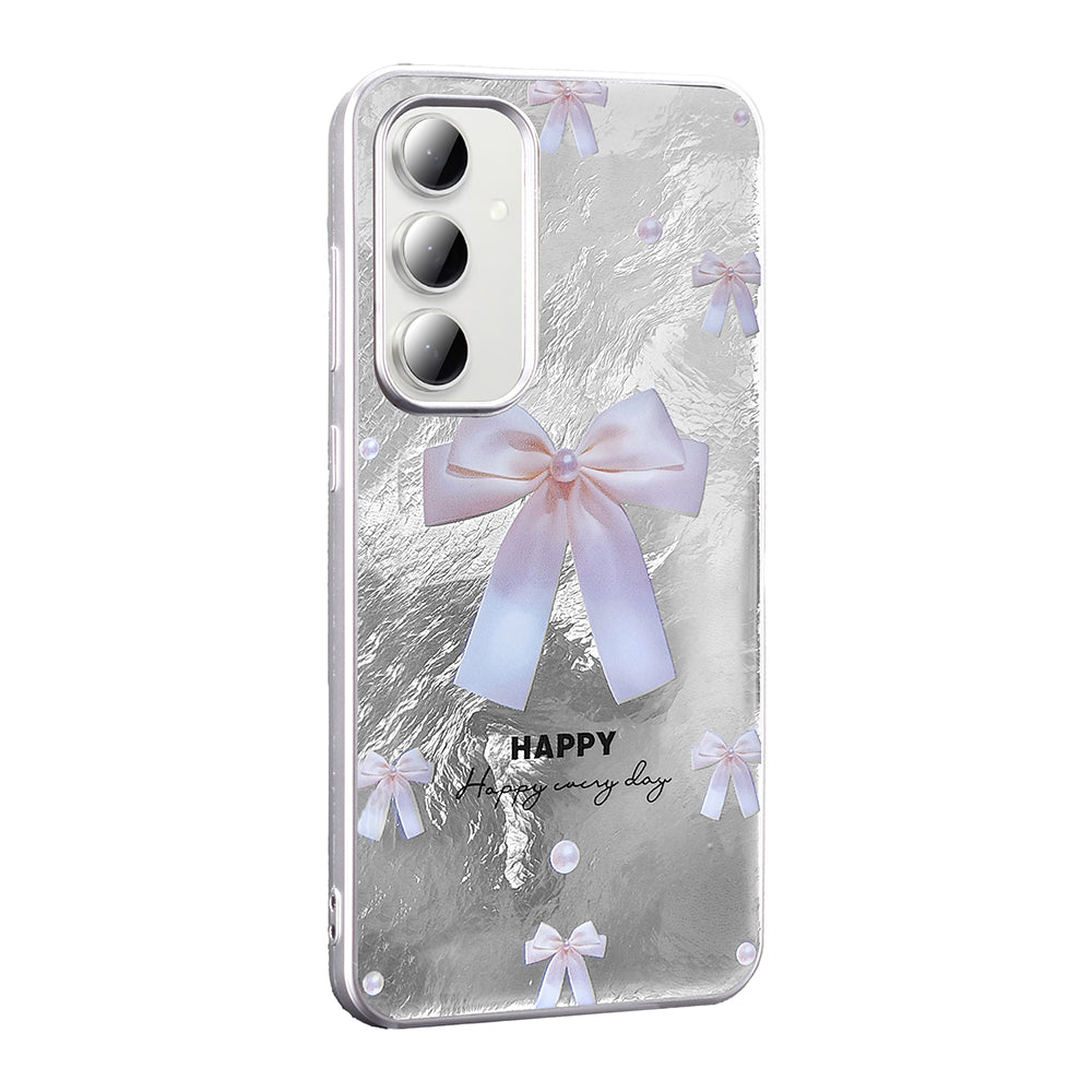 Galaxy S24 FE Kılıf Desenli Zore Mep Kapak Küçük Fiyonk