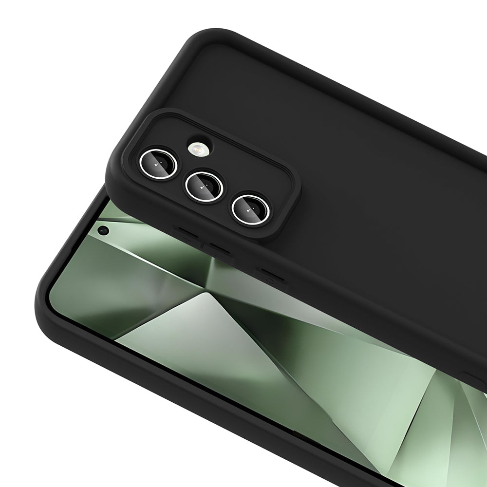 Galaxy S24 FE Kılıf Kamera Korumalı Zore Ananas Kapak Siyah